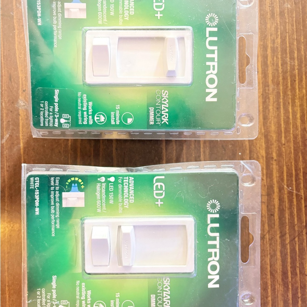 White Dimmer Switch